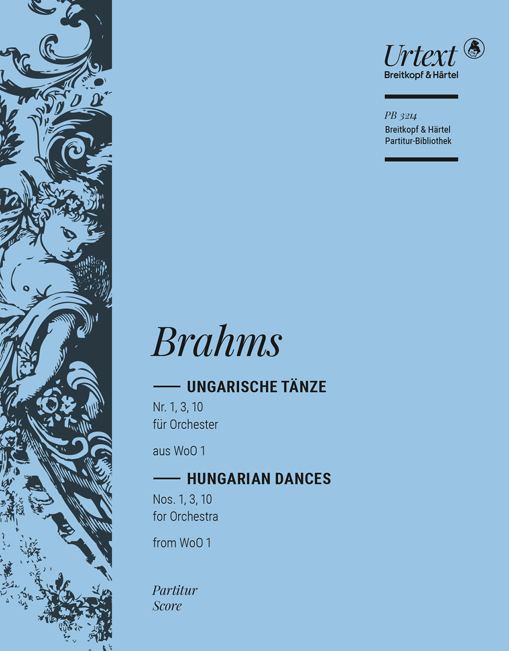 Brahms, Ungarische Tanze 1, 3, 10 (Breitkopf)