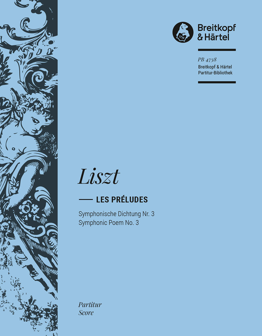 Liszt, Les Preludes (Partitur) (Breitkopf)