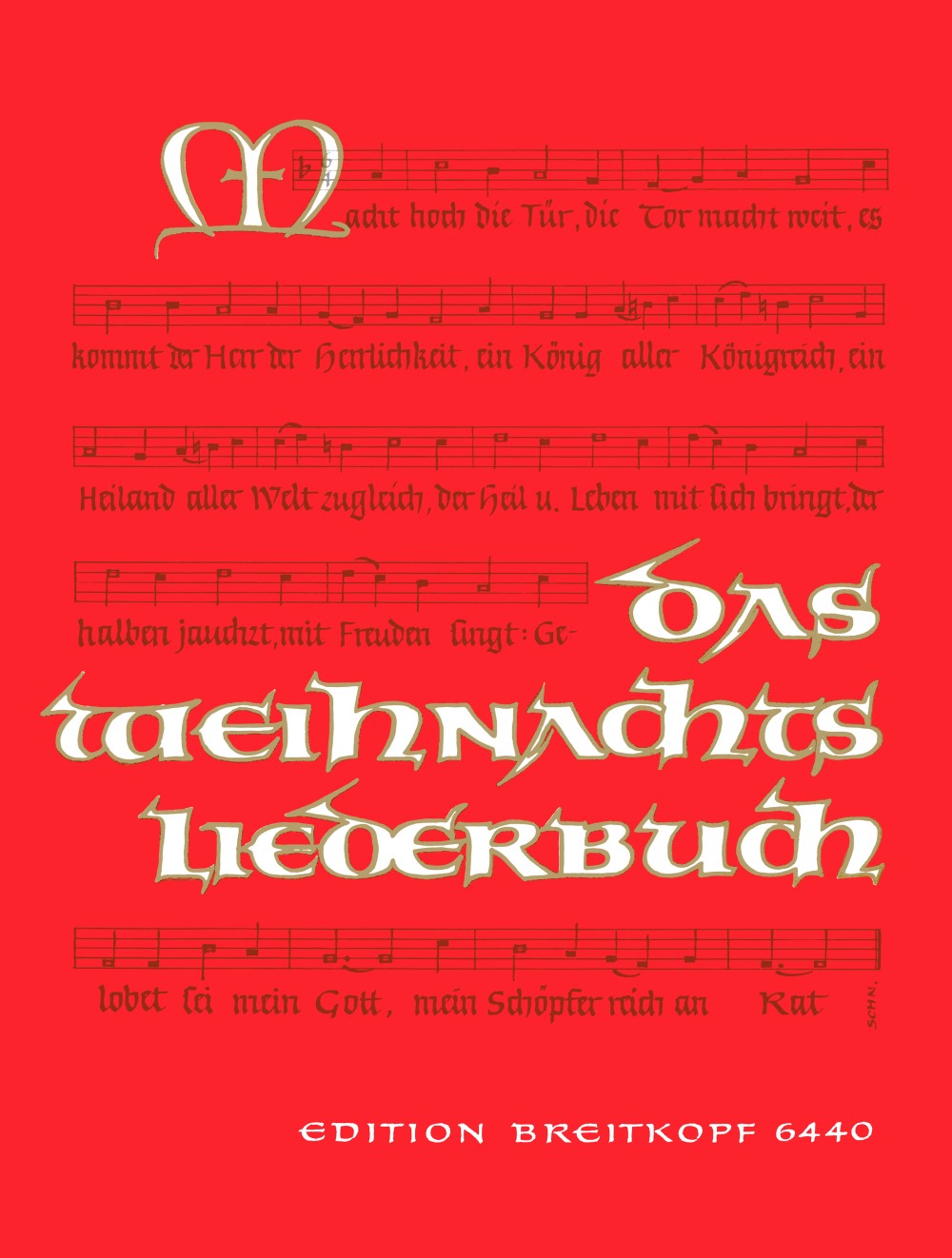 Weihnachtsliederbuch (Strohbach) (Breitkopf)