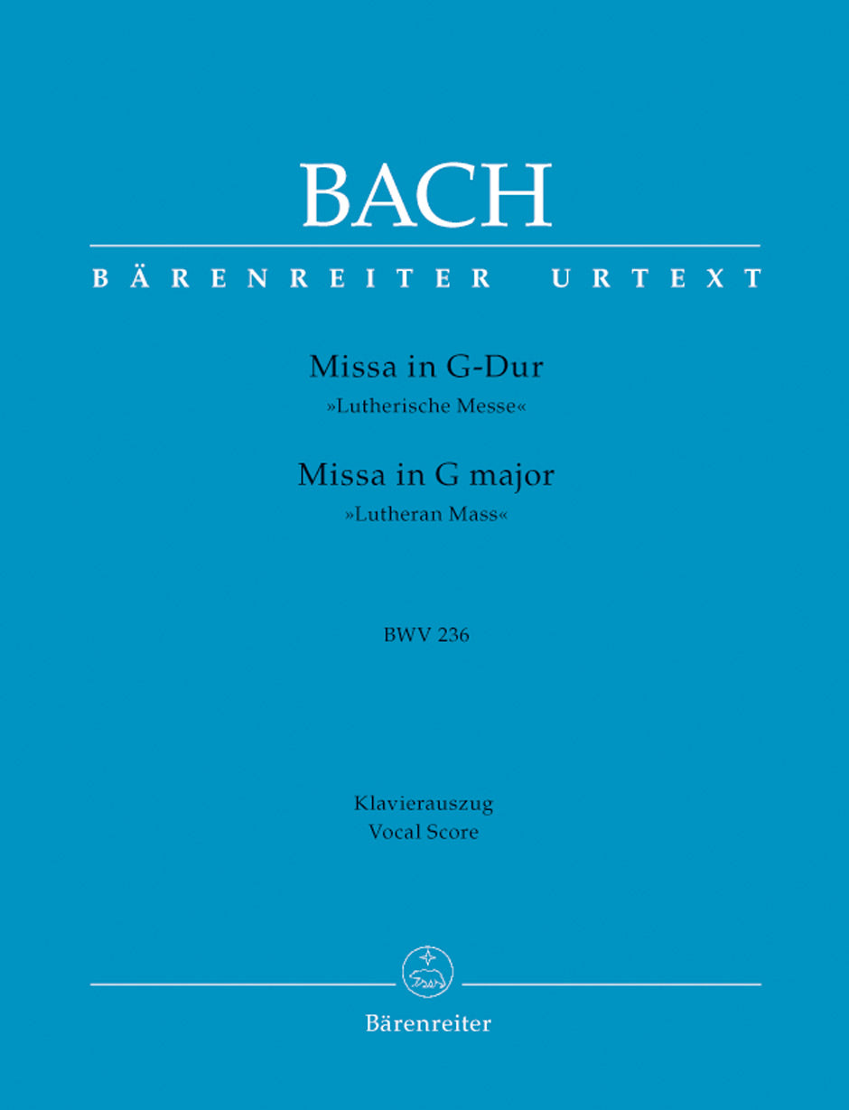 Bach, Missa BWV 236 (Nr. 4) (Barenreiter)