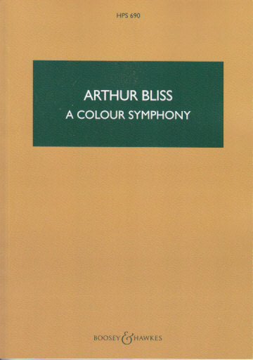 Bliss, Colour Symphony (Boosey)