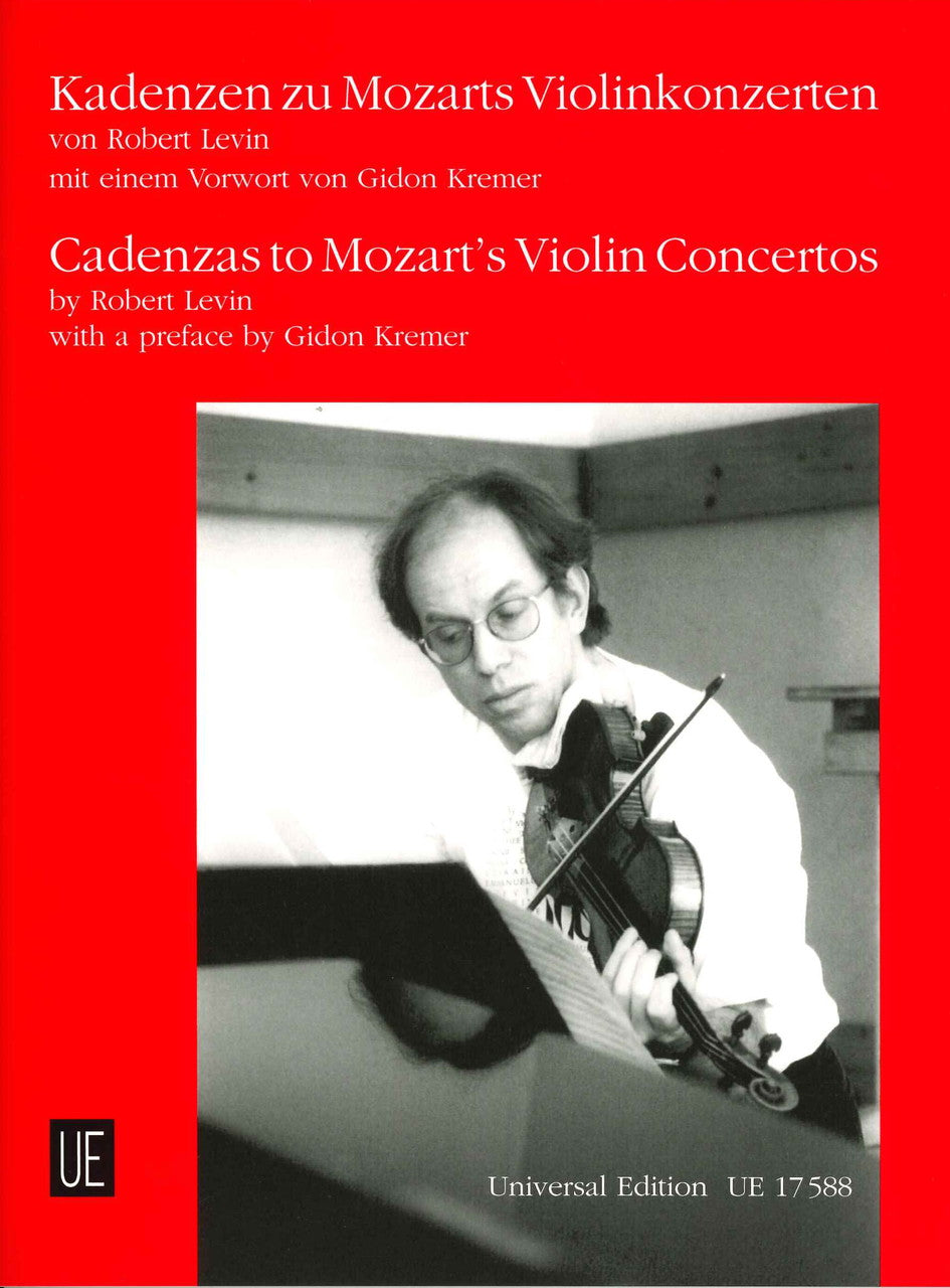 Mozart/Levin, Kadenzen zu Konzerten (Universal)
