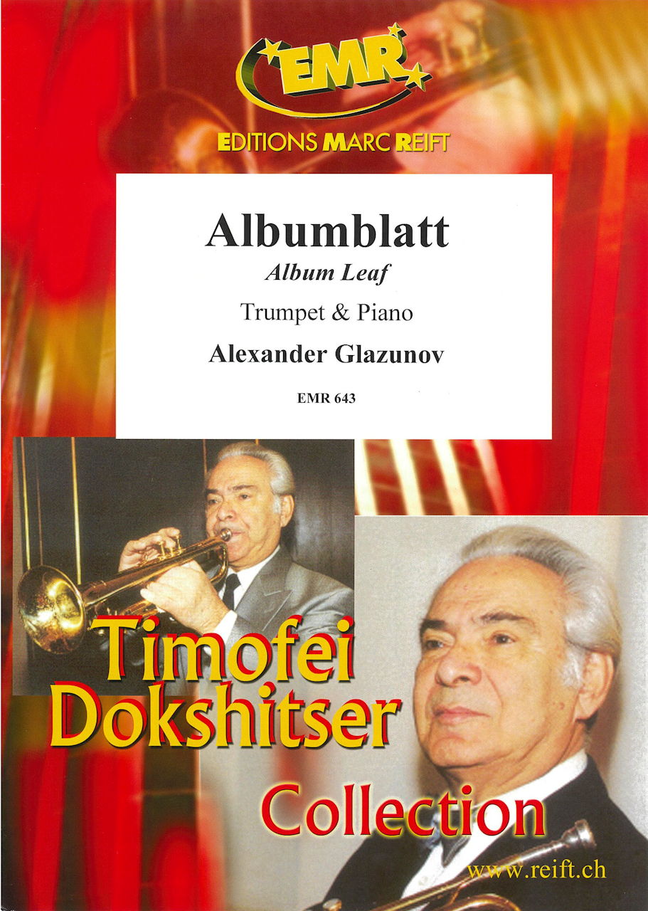Glazunov, Albumblatt (Dokshitser) (Reift)