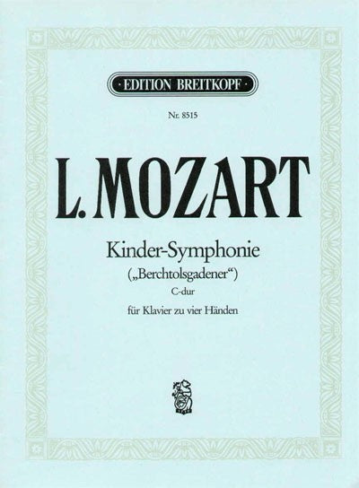 Mozart,L., Kinder Symphonie (Sandre) (Breitkopf)