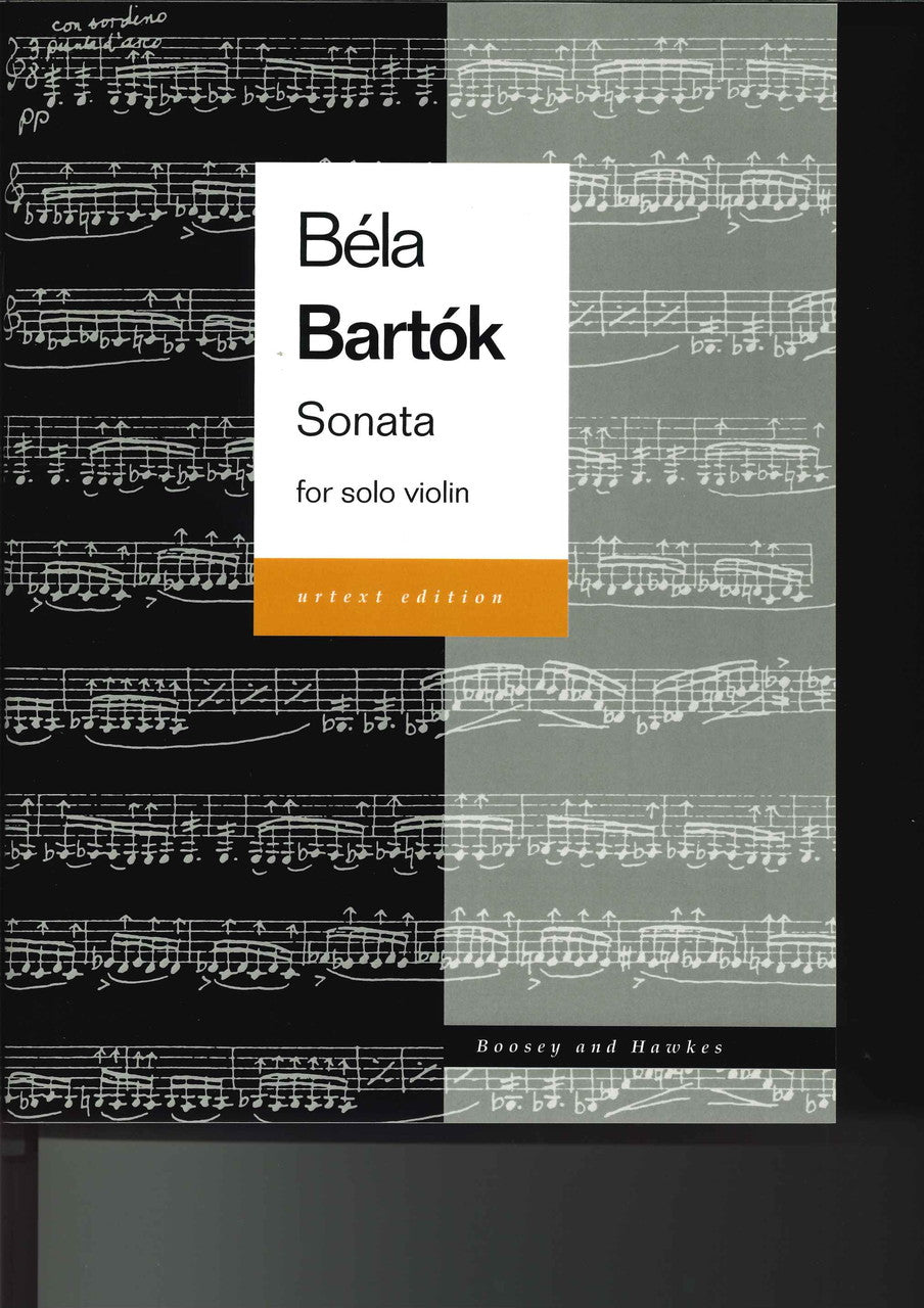 Bartok, Sonata for Solo Violin (Urtext) (Boosey)