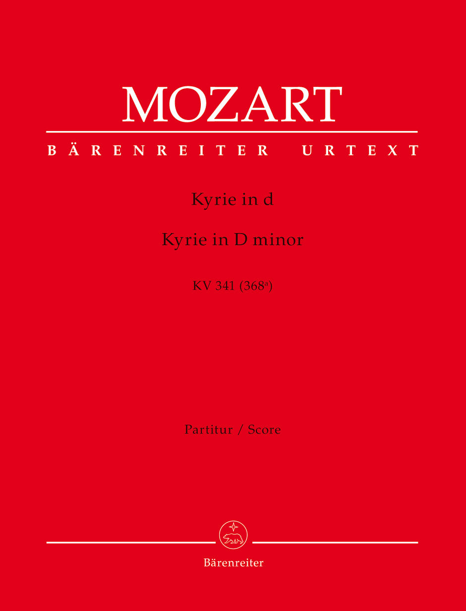 Mozart, Kyrie KV 341 (Barenreiter)