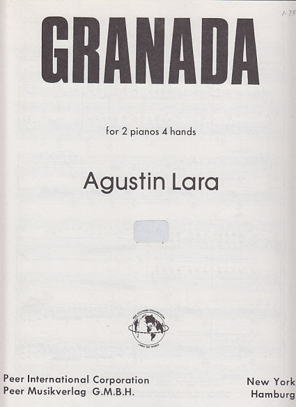 Lara, Granada (Klein) (Peermusic)