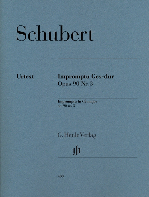 Schubert, Impromptu D 899/3 in Gb (Henle)