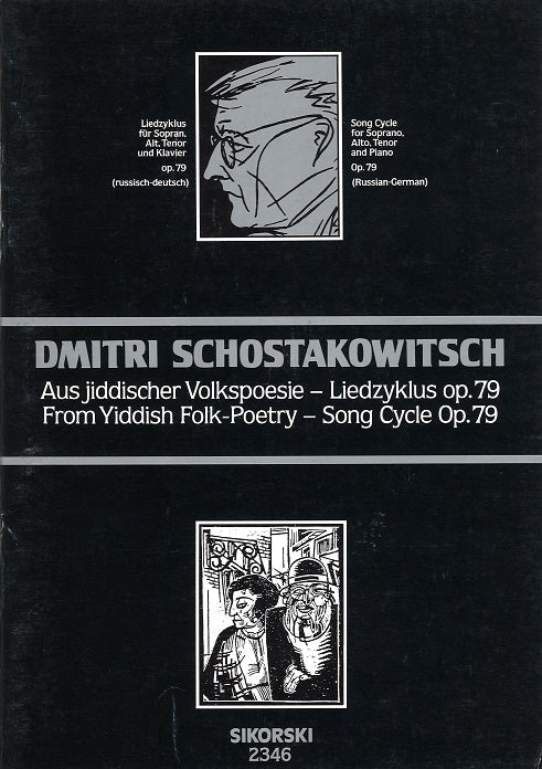 Shostakovich, Aus Jiddischer Volkspoesie (Sikorski)