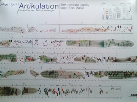Ligeti, Artikuration (Large Sheet) (Schott)