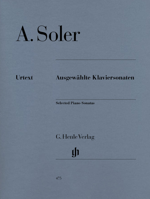 Soler, Ausgewahlte Klaviersonaten (Henle)