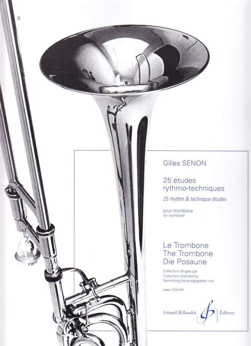 Senon, 25 Etudes rythmo-techniques (Billaudot)