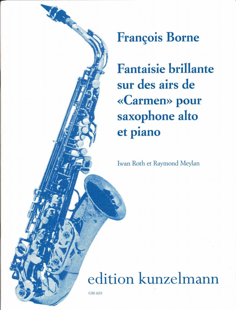 Borne, Fantasie brillante 'Carmen' (Alto (Kunzelmann)