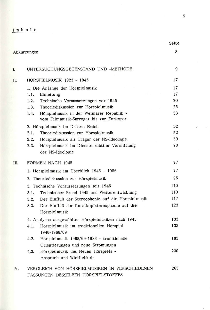 Horspielmusik in der Deutschen Rundfunk (Spiess)
