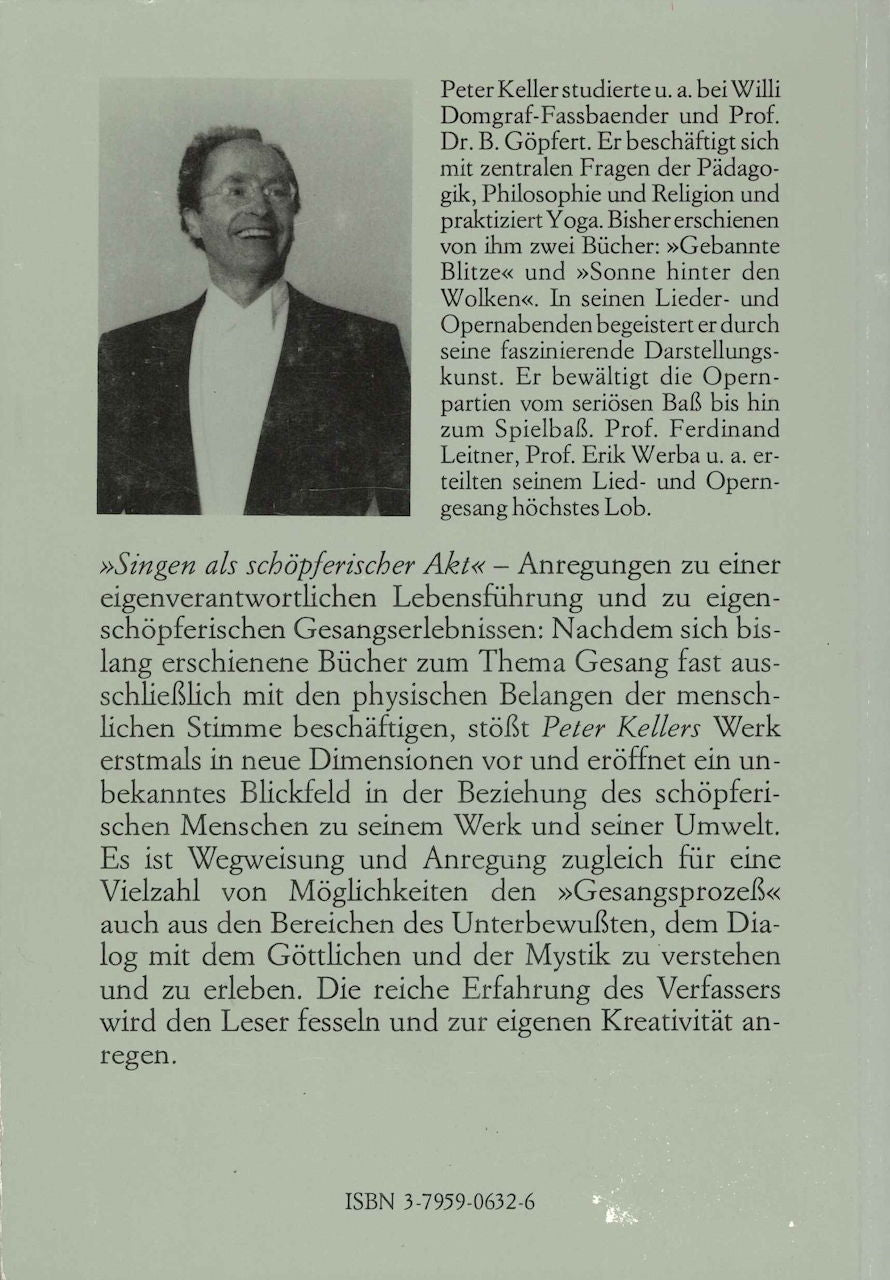 Keller, Singen als schopferischer Akt (Noetzel)