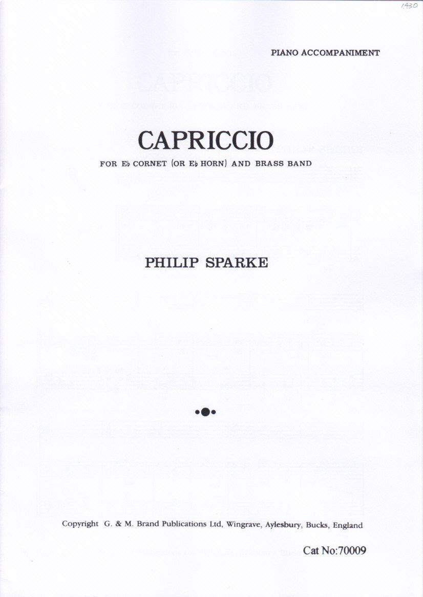 Sparke, Capriccio (Eb Cnt/Eb Hn,Pf) (R.Smith)
