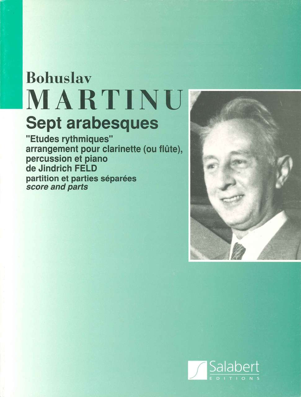 Martinu, 7 Arabesques (Cl/Fl,Perc,Pf) (Salabert)