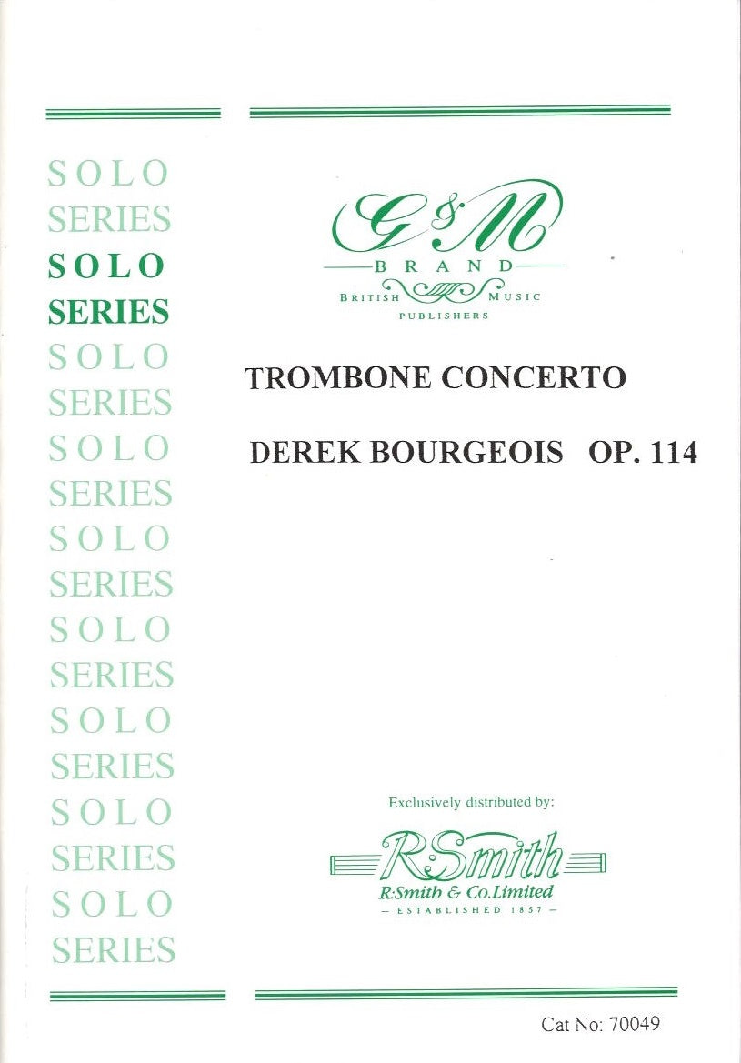 Bourgeois, Concerto for Trombone op. 114 (G & M Brand/R.Smith)