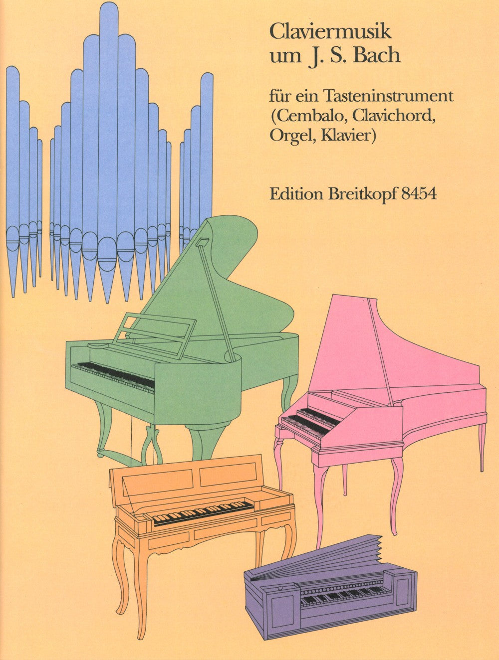 Claviermusik um Johann Sebastian Bach (Breitkopf)