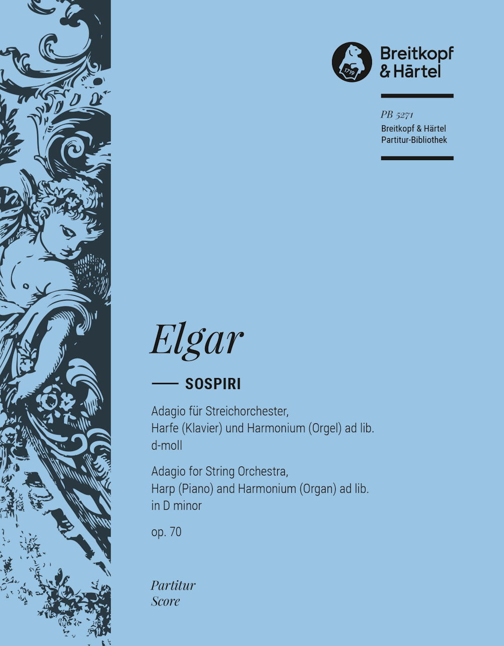 Elgar, Sospiri op. 70 (Partitur) (Breitkopf)