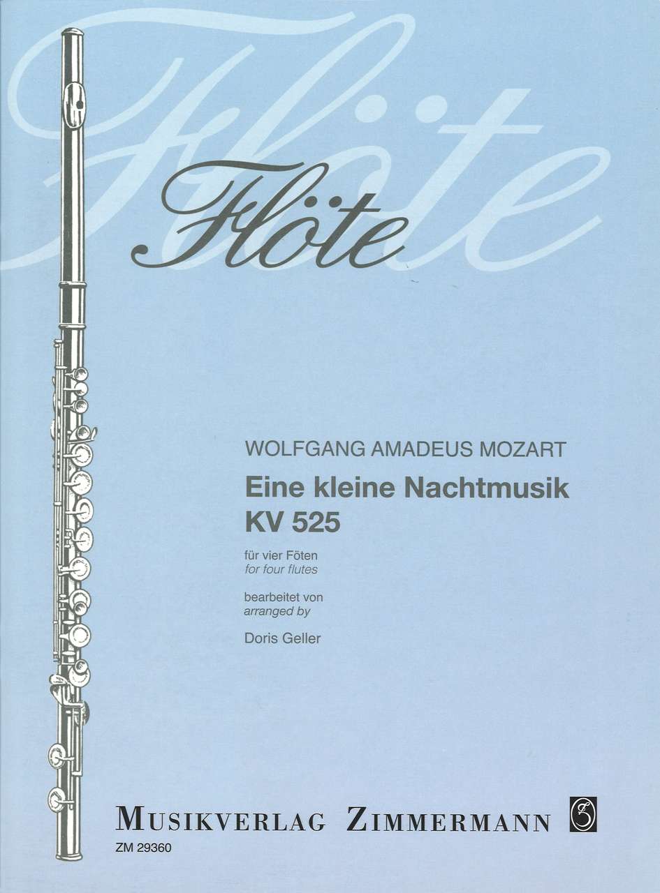 Mozart, Eine kleine Nachtmusik (4Fl) (Zimmermann)