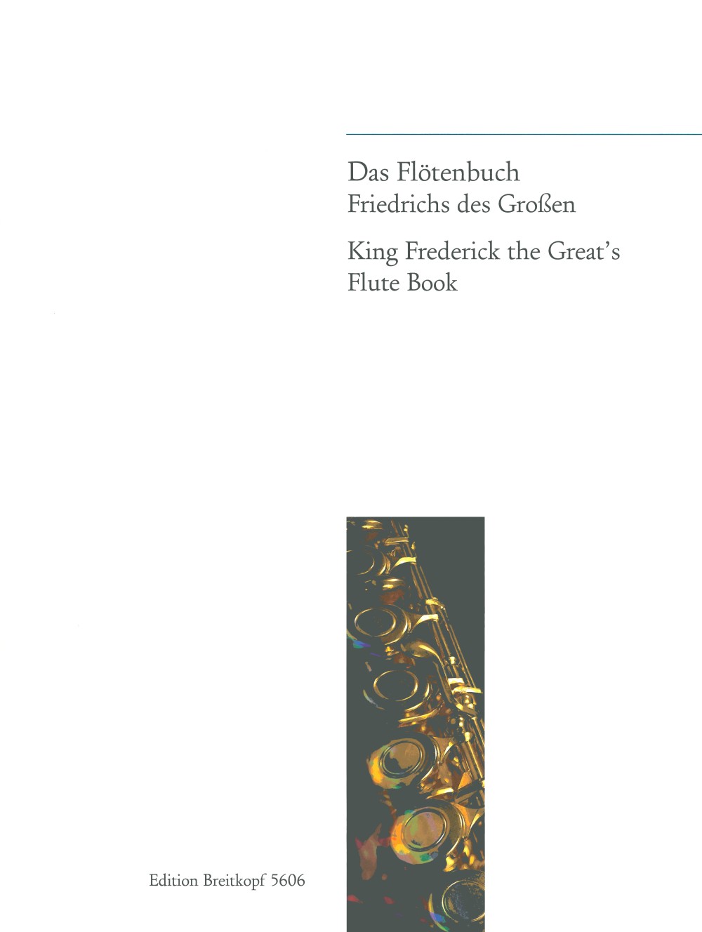 Flotenbuch Friedrichs des Grossen (Breitkopf)