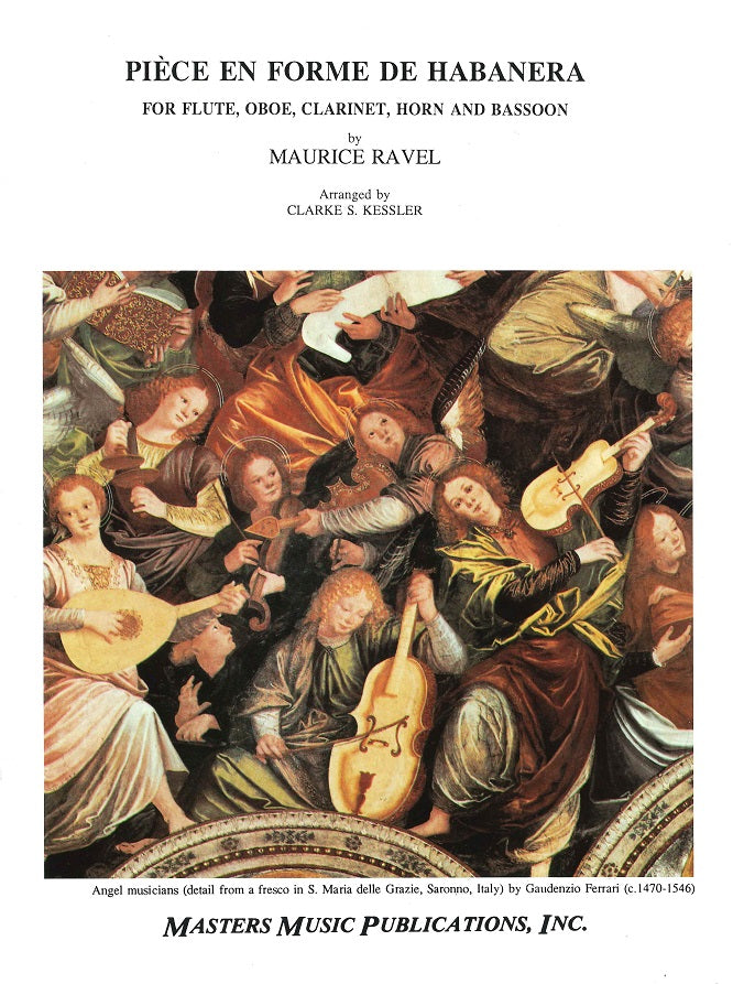 Ravel, Piece en Forme de Habanera (Qnt) (Masters Music)