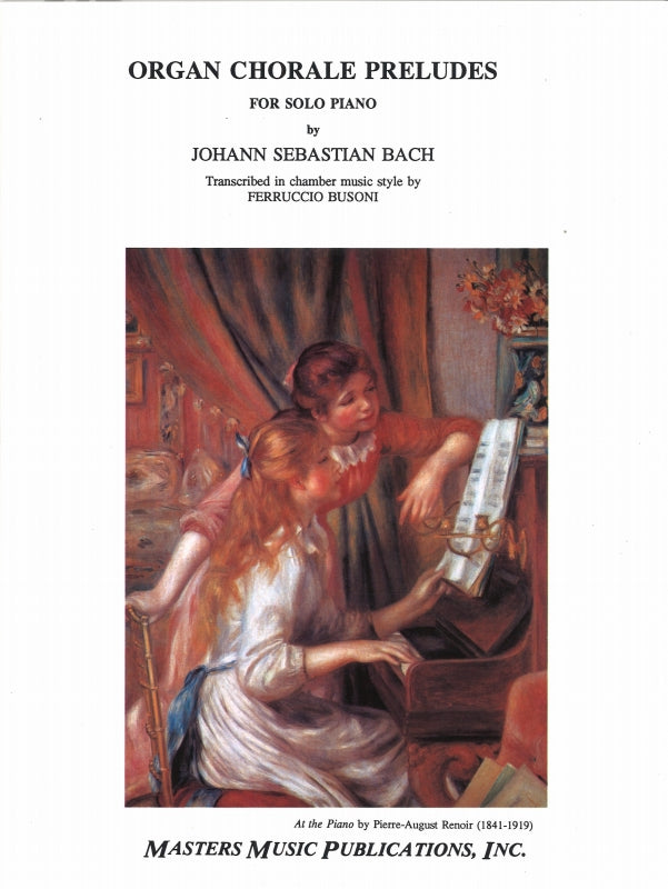 Bach/Busoni, Organ Chorale-Preludes (Masters Music)