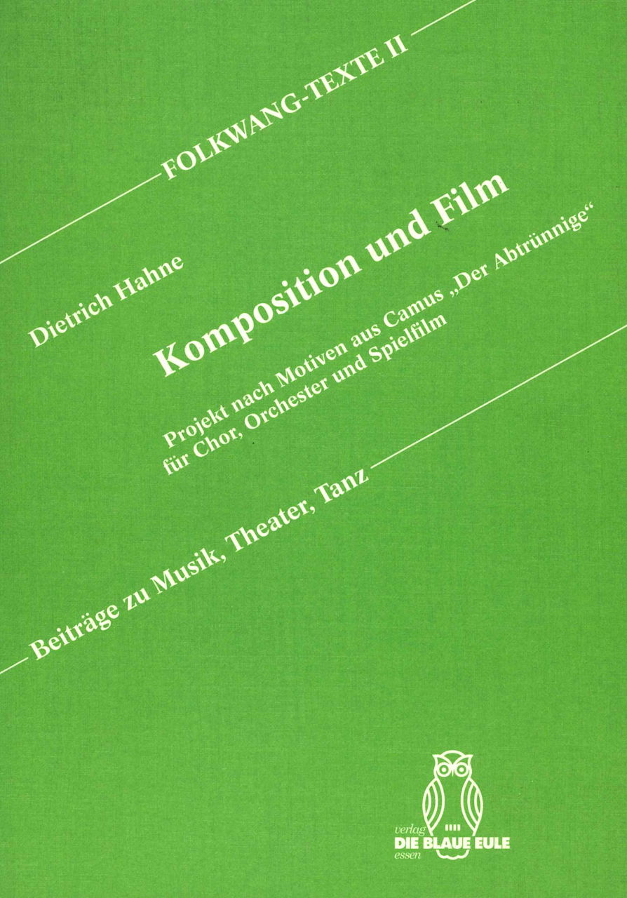 Hahne, Komposition und Film (Blaue Eule)