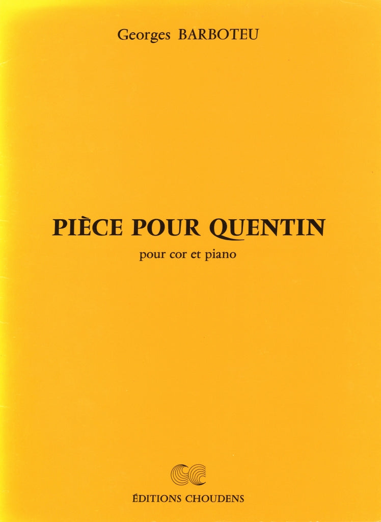Barboteu, Piece pour Quentin (Choudens)