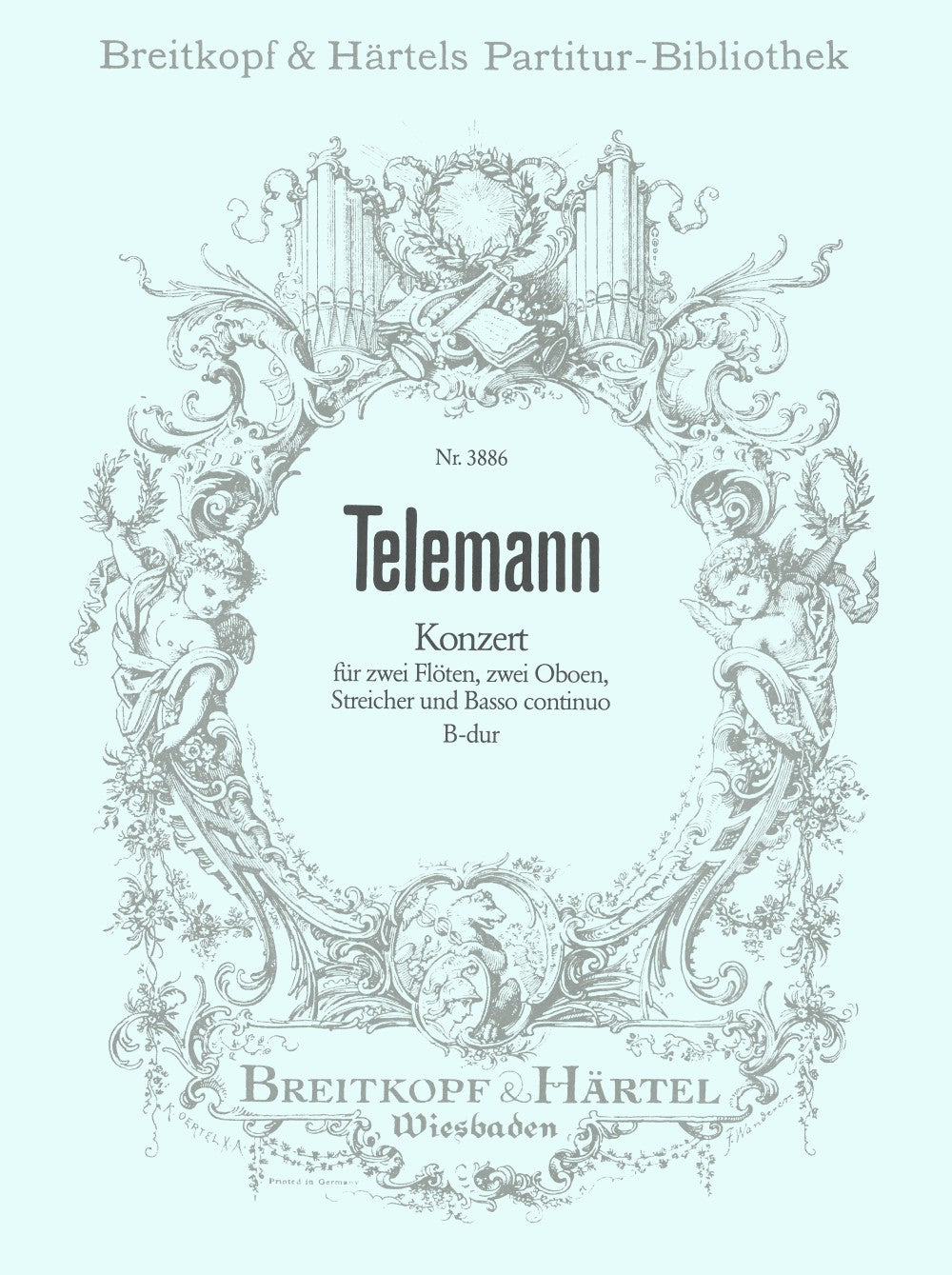Telemann, Concerto TWV 54/B2 (Breitkopf)