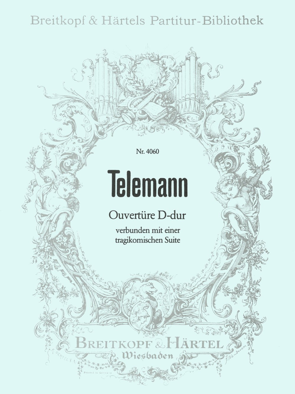 Telemann, Ouverture mit Suite (Partitur) (Breitkopf)