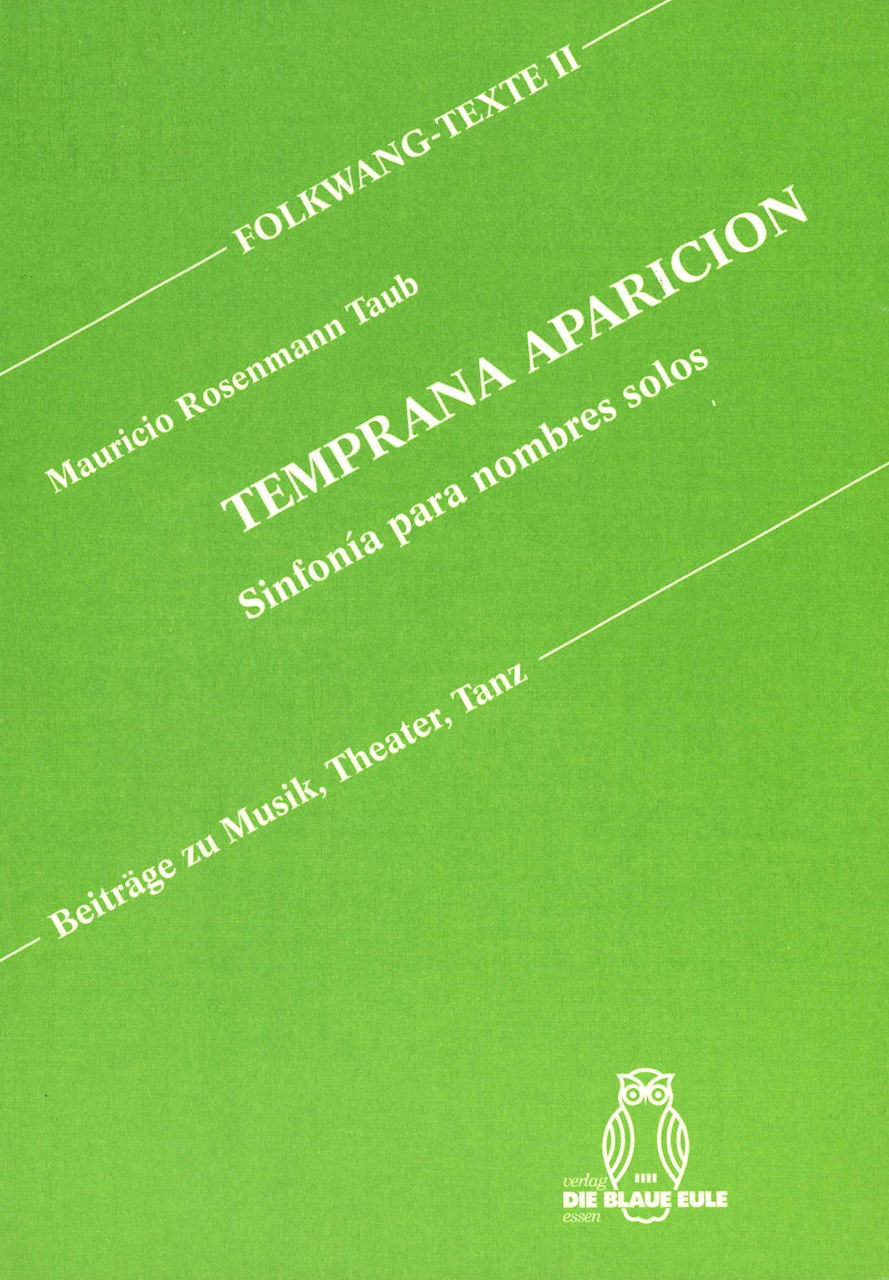 R.Taub, Temprana Aparicion (Blaue Eule)