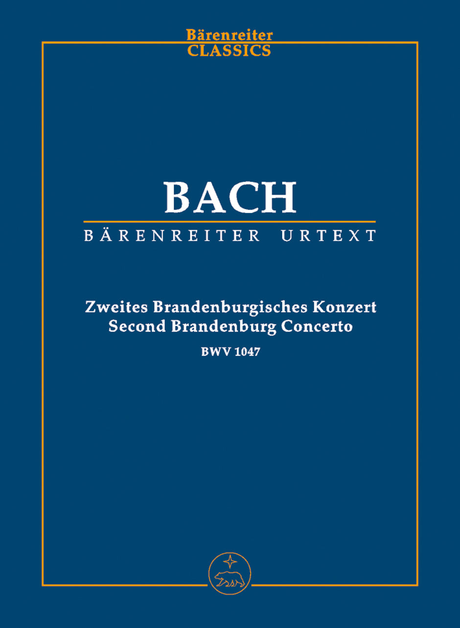 Bach, Brandenburg Concerto No. 2 in F (Barenreiter)