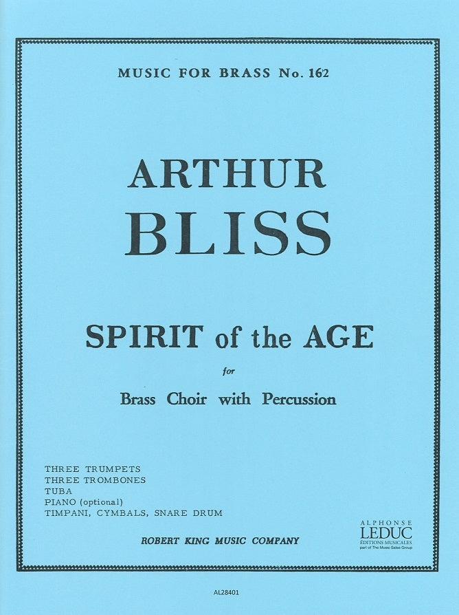Bliss, Spirit of the Age (Robert King/Leduc)