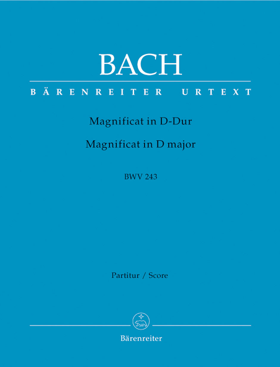 Bach, Magnificat BWV 243 in D Full Score (Barenreiter)