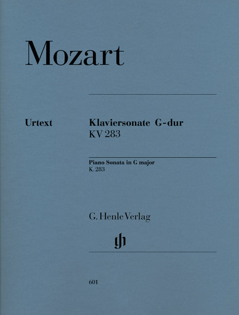 Mozart, Sonata KV 283(189h) in G (Henle)