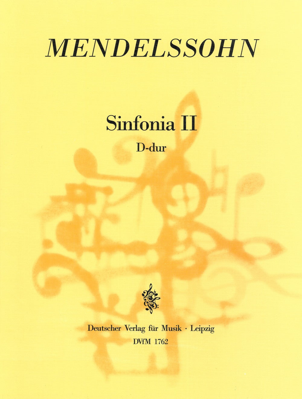 Mendelssohn, Sinfonia No. 2 Full Score (Deutscher Verlag fur Musik)