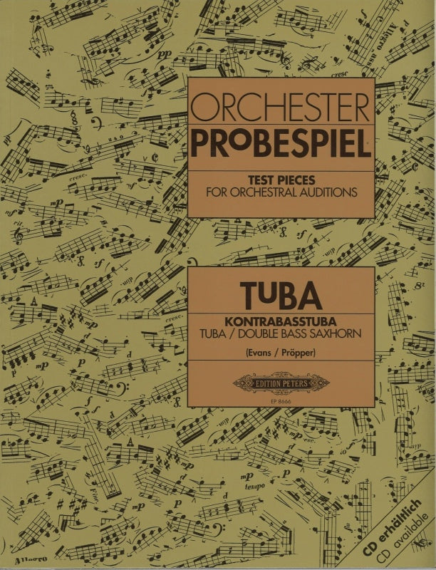Orchester-Probespiel, Tuba/Kontrabasstub (Peters)