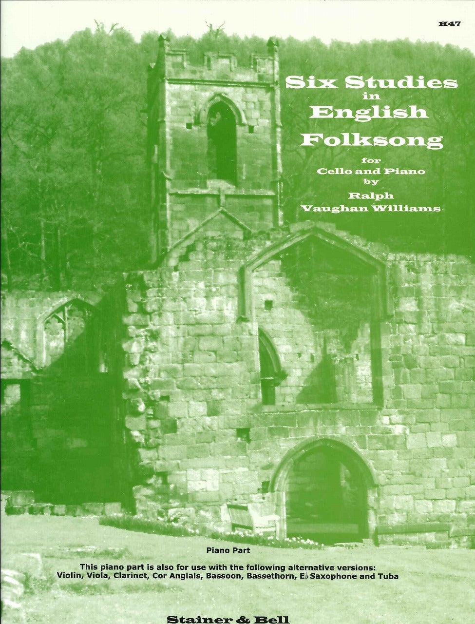 Vaughan Williams, 6 Studies (Piano Acc.) (Stainer & Bell)