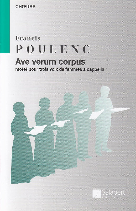 Poulenc, Ave verum corpus (SMezA) (Salabert)