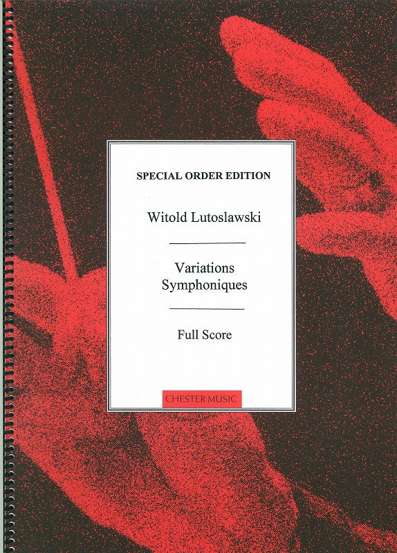 Lutoslawski, Variations symphoniques (Chester)