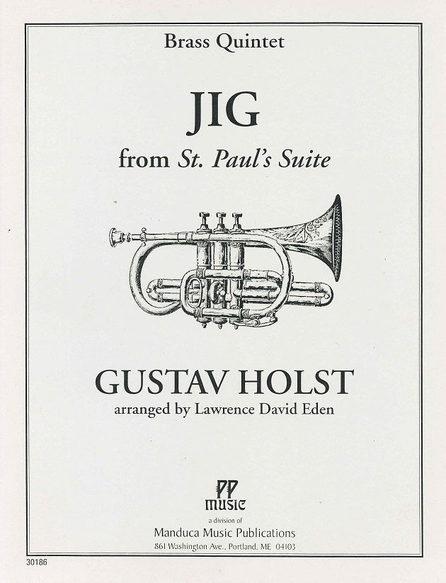 Holst, St. Paul's Suite, Jig (Quintet) (PP Music)