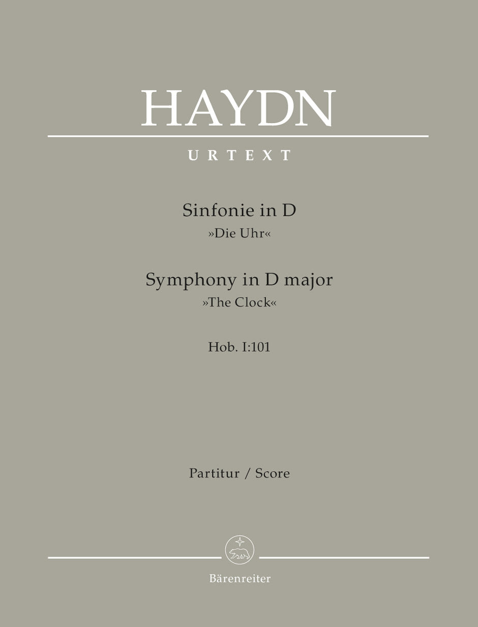 Haydn, Symphony No. 101 (Partitur) (Barenreiter)