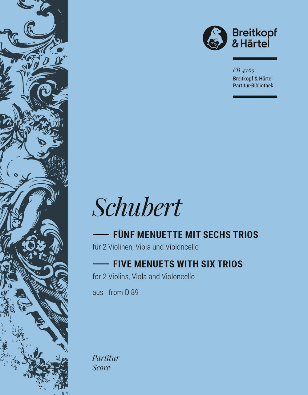 Schubert, 5 Menuette und 6 Trios, D 89 (Breitkopf)