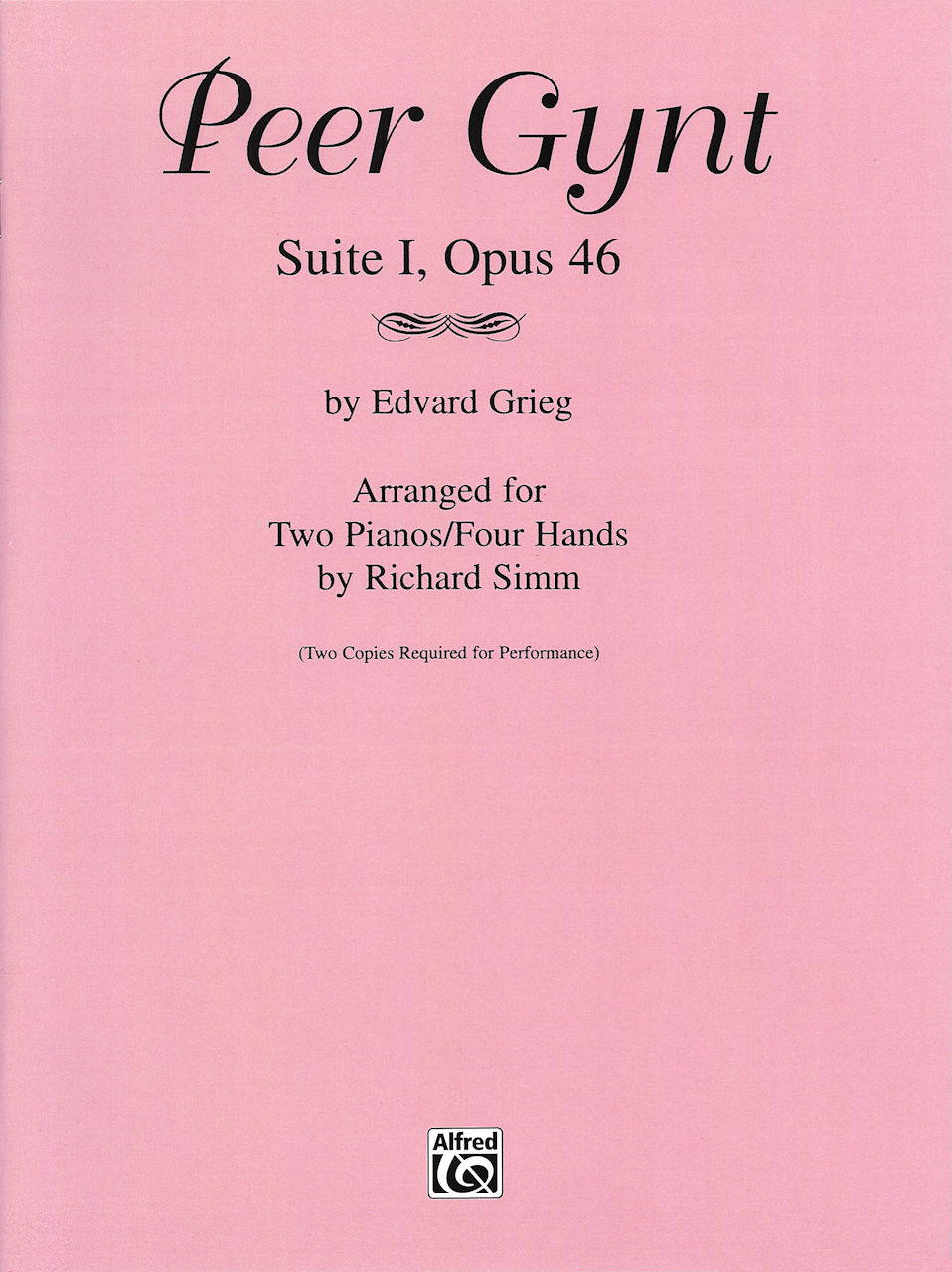 Grieg, Peer Gynt Suite No. 1 op. 46 (CPP/Belwin)