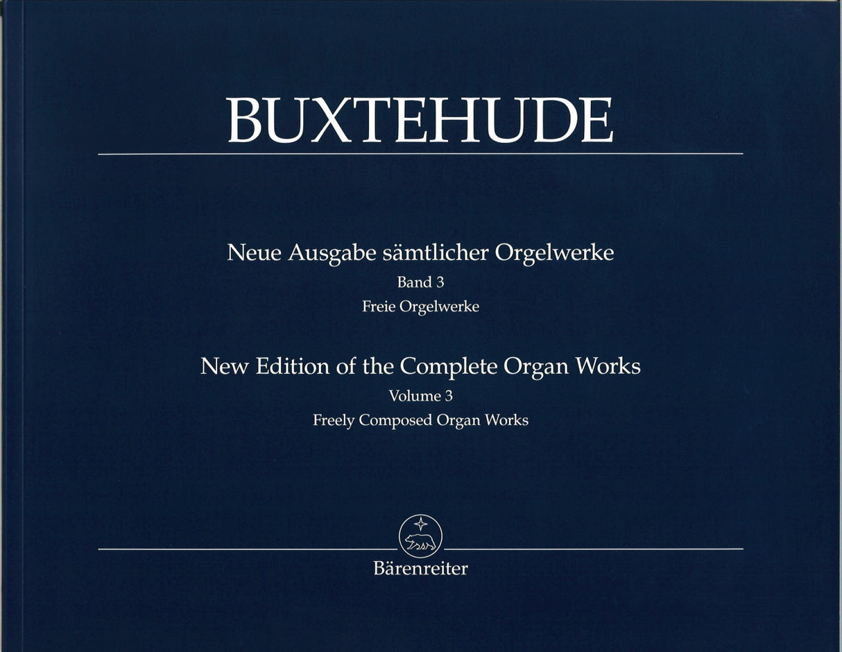 Buxtehude, Samtlicher Orgelwerke 3 (Barenreiter)