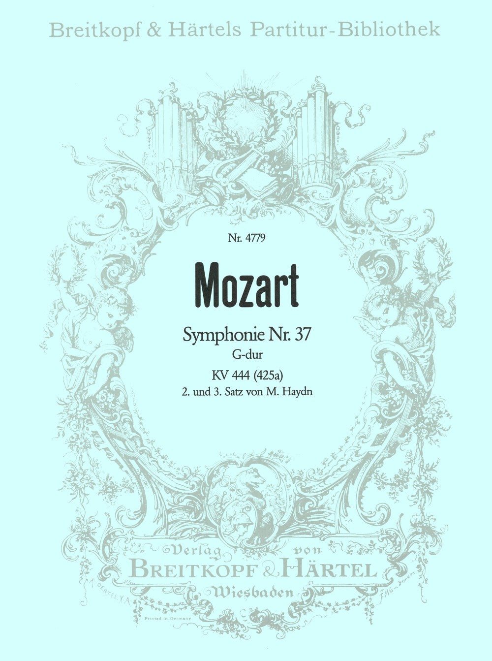 Mozart/M.Haydn, Symphonie Nr.37 G-dur (Breitkopf)