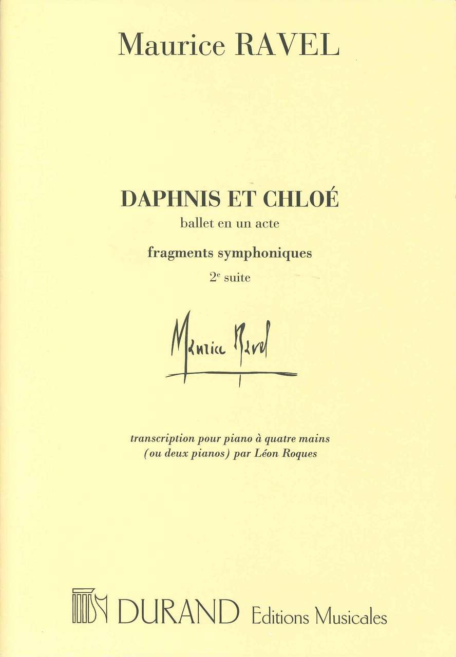 Ravel, Daphnis et Chloe, 2e Suite (Durand)