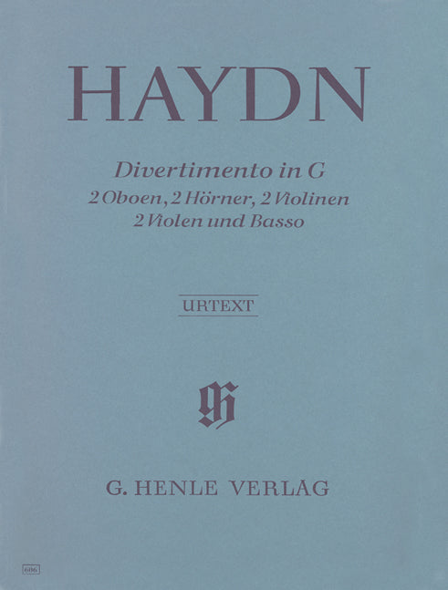 Haydn, Divertimento Hob.2: 9, G-dur (Henle)